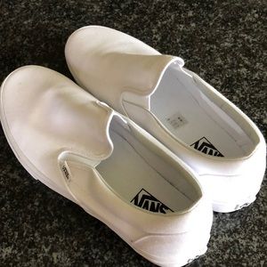 Vans slip on sneakers